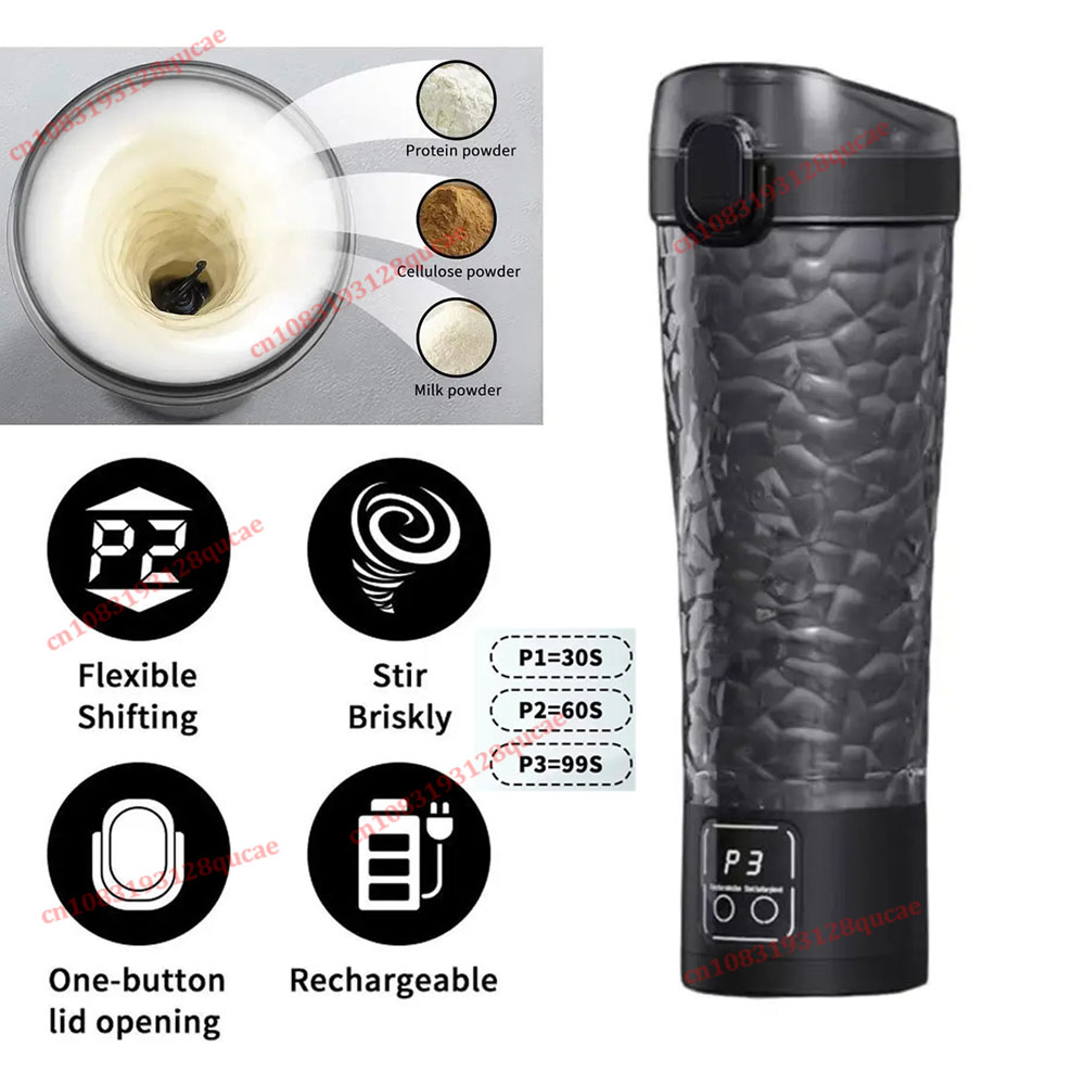 Protein Shaker Bottle - Portable Protein Shaker 700ml Fitness Bottle