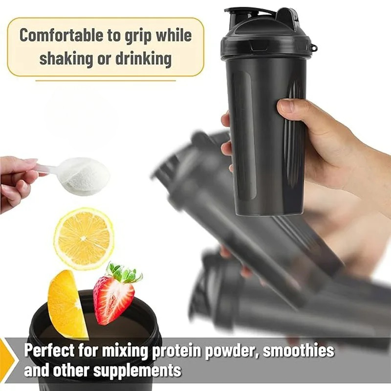 600ml Shaker Bottle 20 Oz Prot - Protein Shaker Bottle ulasan dan harga