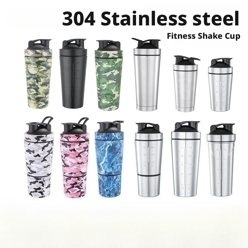 Stainless Steel Protein Powder - Protein Shaker Bottle ulasan dan harga