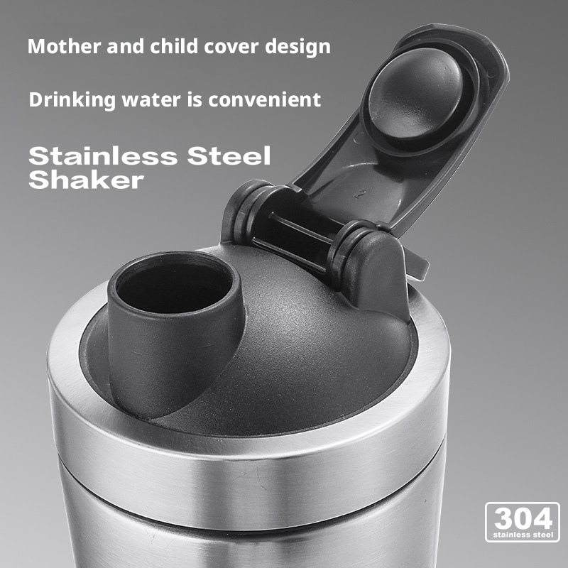 Stainless Steel Protein Powder - Protein Shaker Bottle ulasan dan harga