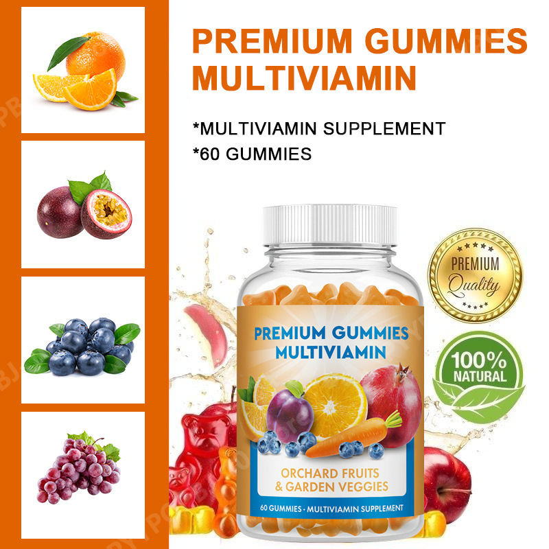 Daily Multivitamin Gummies 60  - Multivitamin Gummy Adult ulasan dan harga