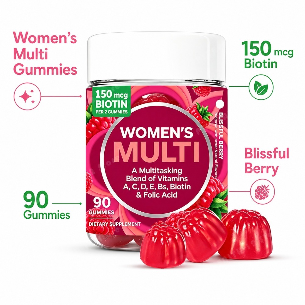 Women's Multivitamin Gummies 9 - Multivitamin Gummy Adult ulasan dan harga