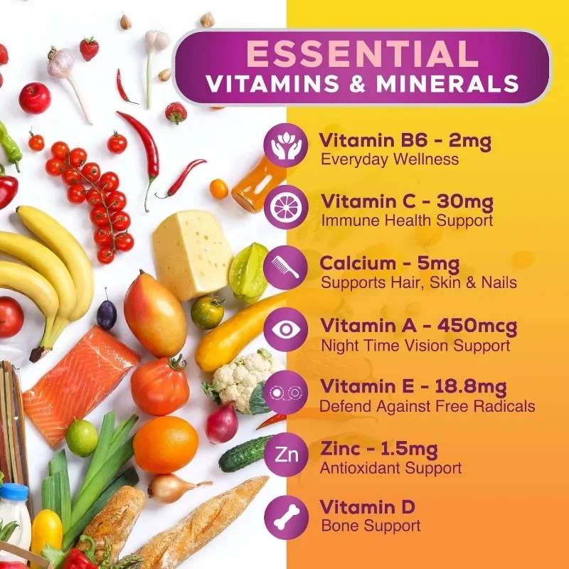 Multi Vitamin Gummies - Vitami - Multivitamin Gummy Adult ulasan dan harga