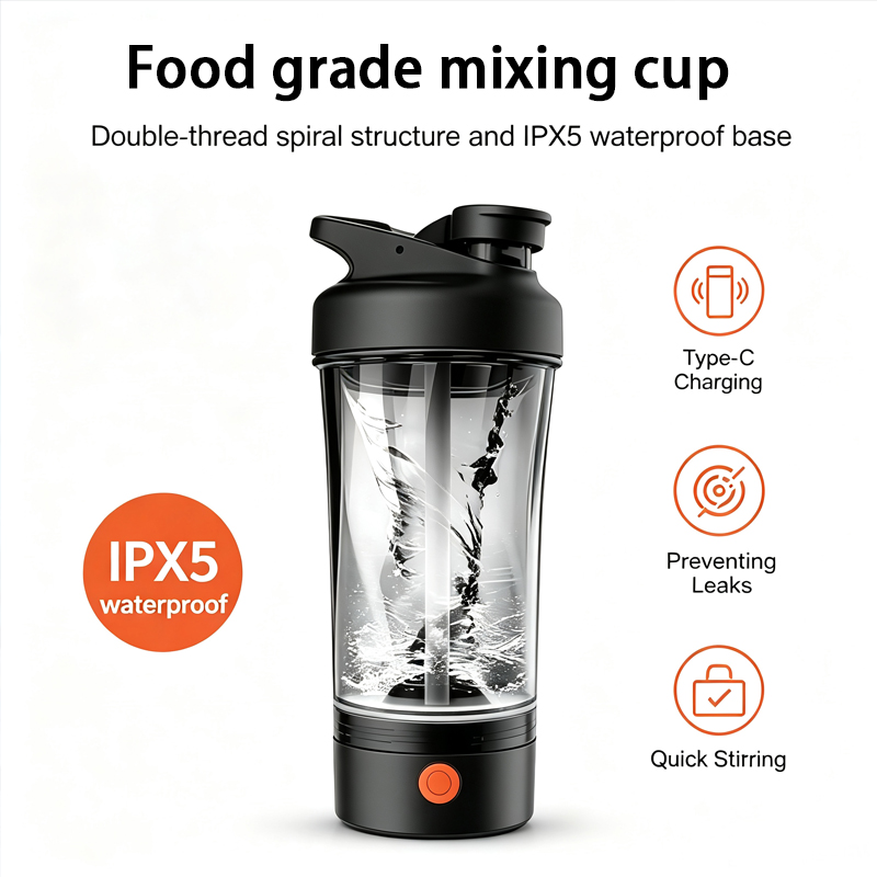 Electric Shaker Bottle Portabl - Protein Shaker Bottle ulasan dan harga
