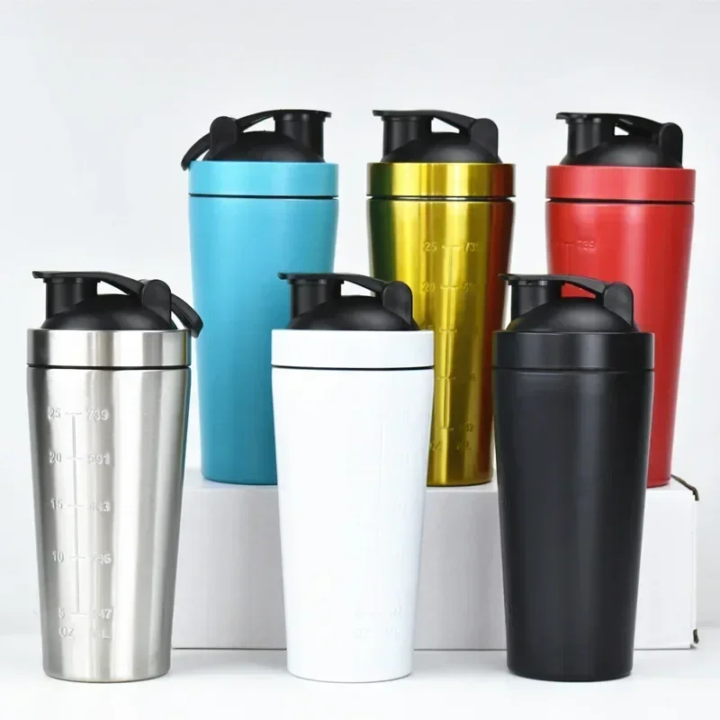 Stainless Steel Protein Shaker - Nutrition In Fitness ulasan dan harga
