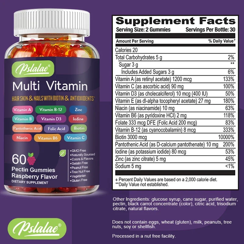 Multivitamin Gummies - with Vi - Multivitamin Gummy Adult ulasan dan harga