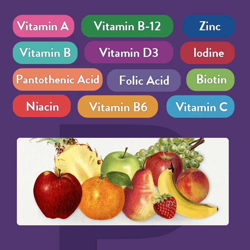 Multivitamin Gummies - with Vi - Multivitamin Gummy Adult ulasan dan harga