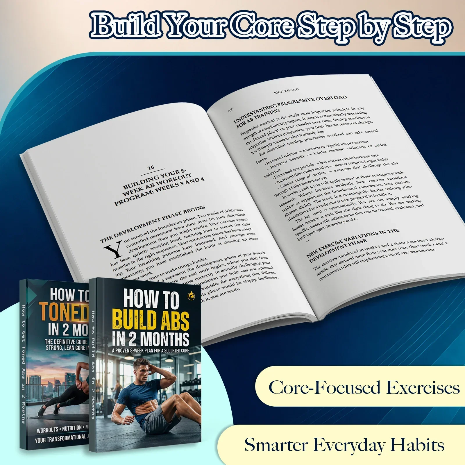 2-Book Abs Training Guide Set  - Nutrition In Fitness ulasan dan harga