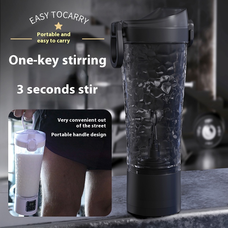 New In Auto Mixing Cup 3 speed - Protein Shaker Bottle ulasan dan harga