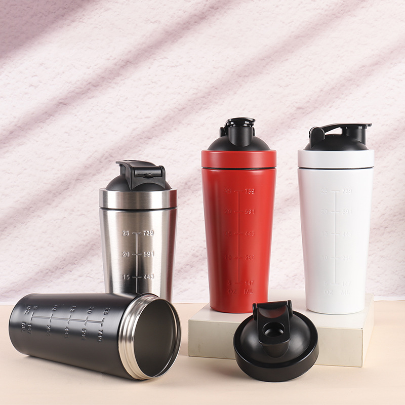 500ML/750ML Stainless Steel Pr - Protein Shaker Bottle ulasan dan harga