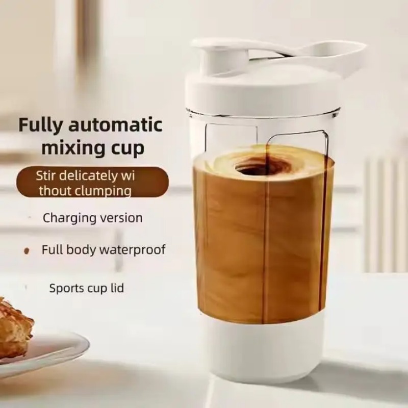 Electric Self Stirring Mug wit - Protein Shaker Bottle ulasan dan harga