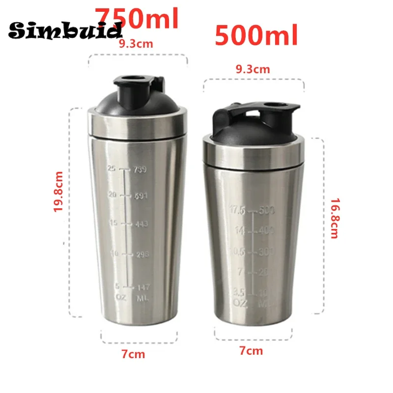 Stainless Steel Protein Powder - Protein Shaker Bottle ulasan dan harga