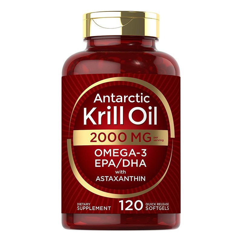 Krill oil soft capsules supple - Nutrition In Fitness ulasan dan harga