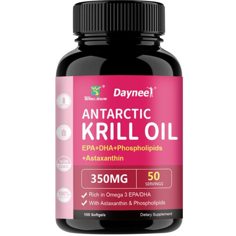 Krill oil soft capsules supple - Nutrition In Fitness ulasan dan harga