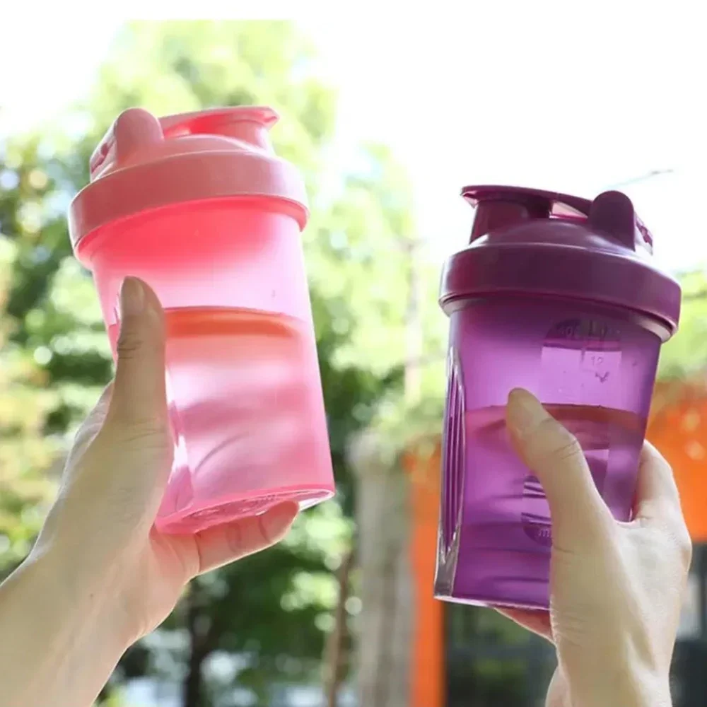 400ml Portable Plastic Drink C - Protein Shaker Bottle ulasan dan harga