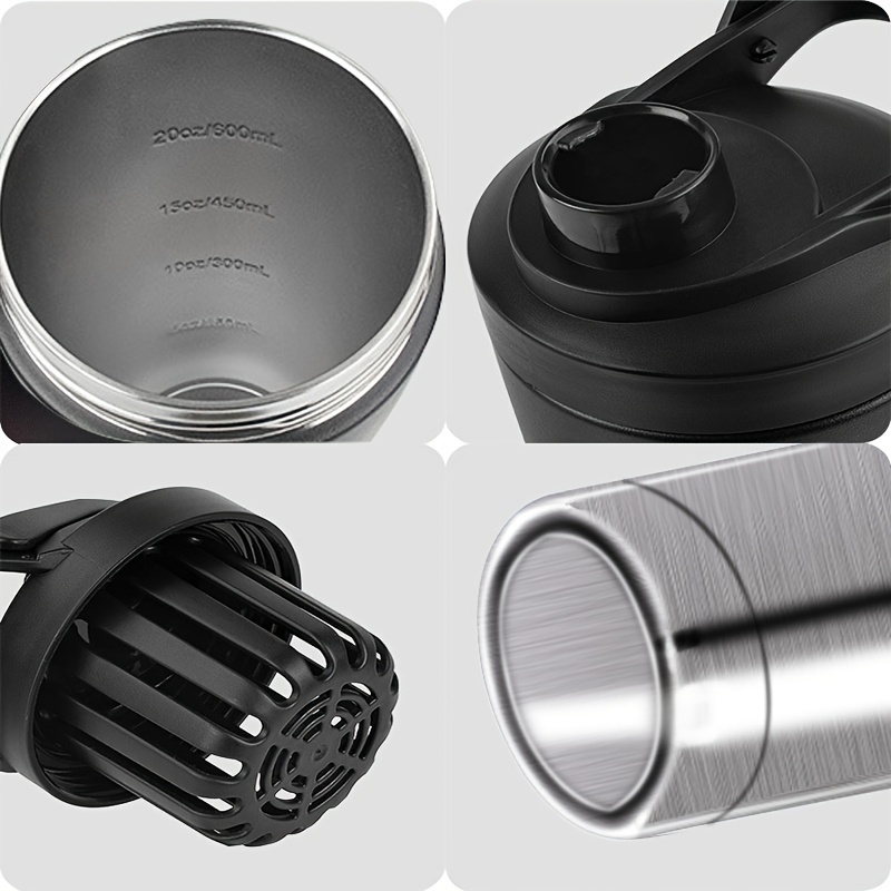 Portable 25oz Stainless Steel  - Protein Shaker Bottle ulasan dan harga