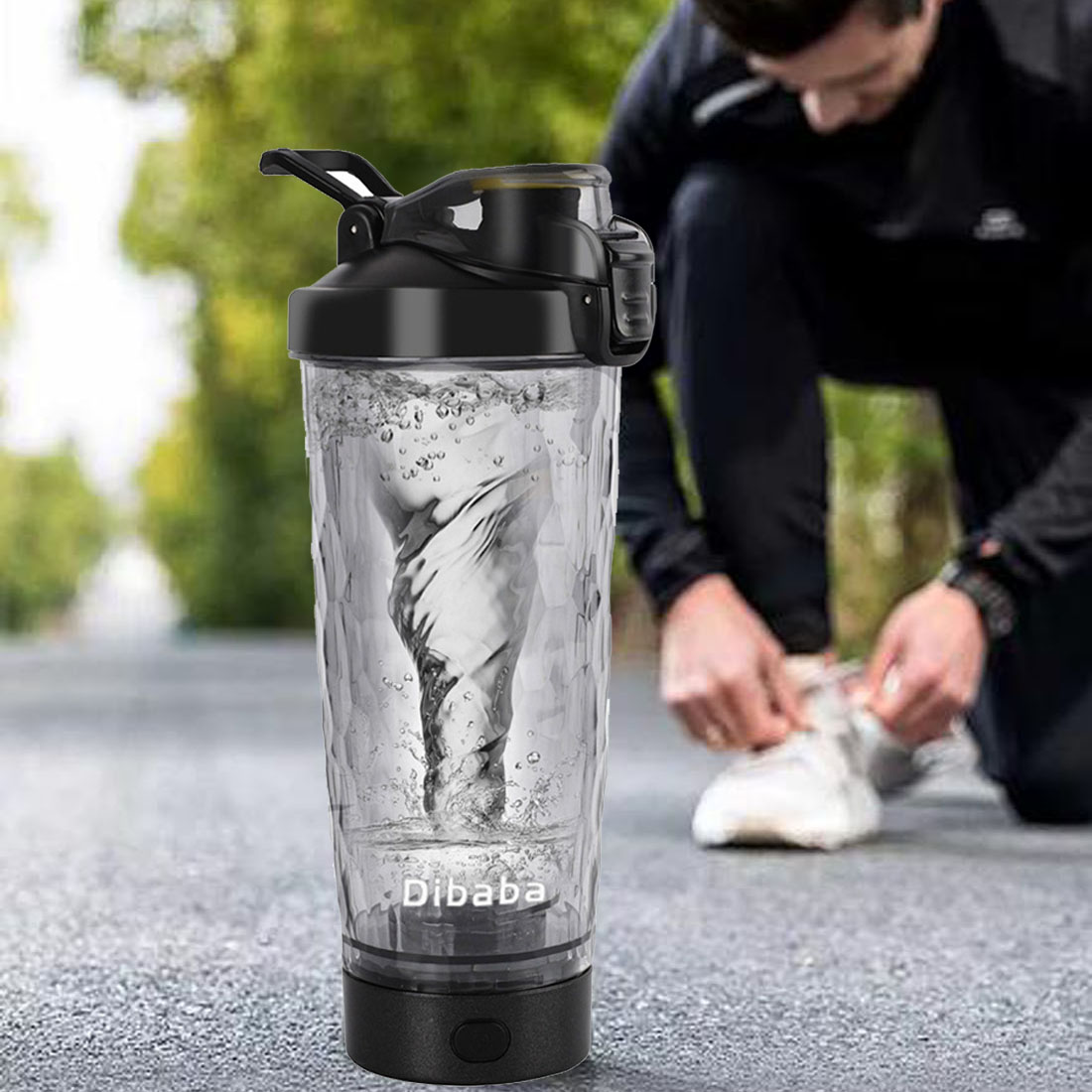700ml Electric Protein Powder  - Protein Shaker Bottle ulasan dan harga