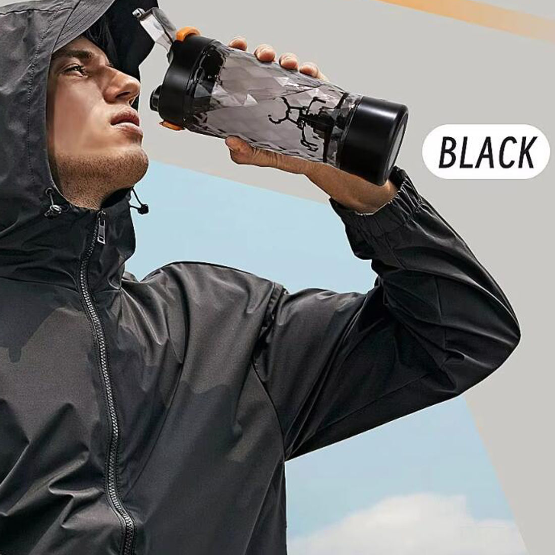 700ml Electric Protein Powder  - Protein Shaker Bottle ulasan dan harga